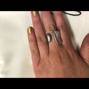 Uno de 50 Silver Ring